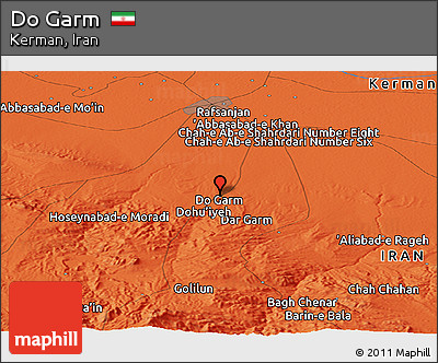 Political Panoramic Map of Do Garm