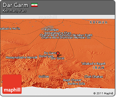 Political Panoramic Map of Dar Garm
