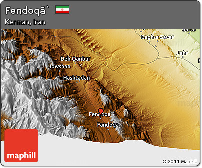 Physical 3D Map of Fendoqā`
