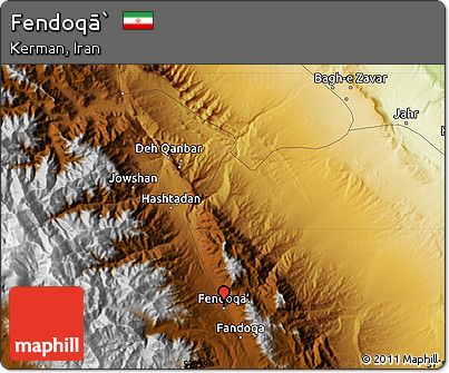 Physical Map of Fendoqā`