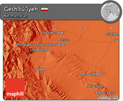 Political Map of Geshītū'īyeh