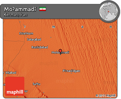 Political Map of Moḩammadī