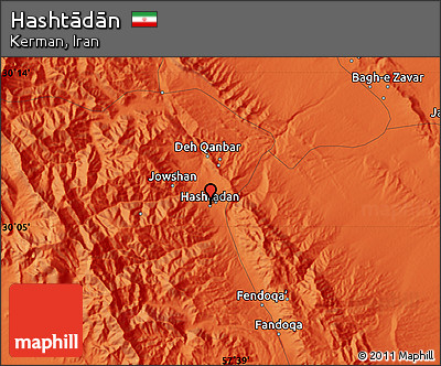 Political Map of Hashtādān
