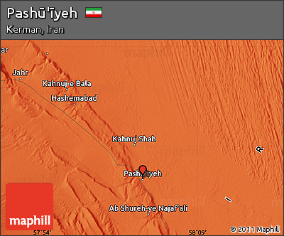 Political Map of Pashū'īyeh