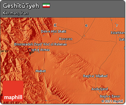 Political Map of Geshītū'īyeh