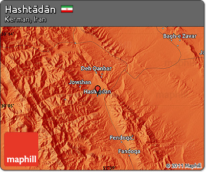 Political Map of Hashtādān