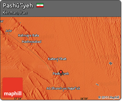 Political Map of Pashū'īyeh