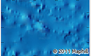 Shaded Relief Map of the area around 30° 13' 46" N, 58° 34' 30" W