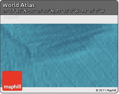 Satellite 3D Map of the Area around 30° 13' 46" N, 74° 43' 29" W