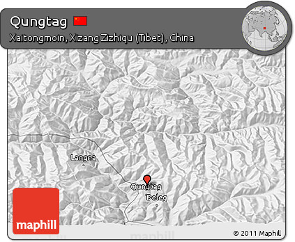 Physical 3D Map of Qungtag