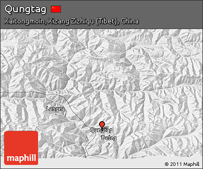 Physical 3D Map of Qungtag