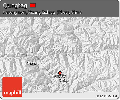 Physical 3D Map of Qungtag