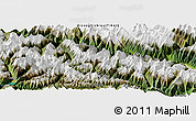 Satellite Panoramic Map of the area around 30° 13' 46" N, 94° 25' 30" E