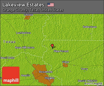 Physical 3D Map of Lakeview Estates
