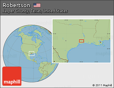 Savanna Style Location Map of Robertson