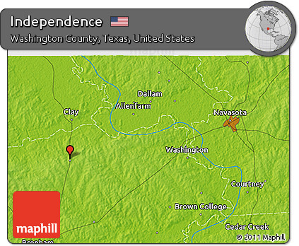 Physical 3D Map of Independence