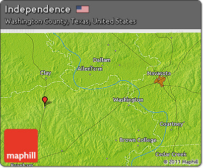Physical 3D Map of Independence