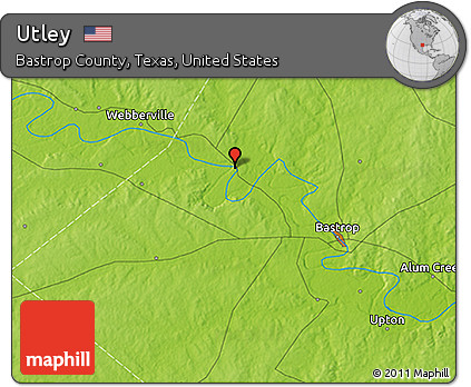 Physical 3D Map of Utley
