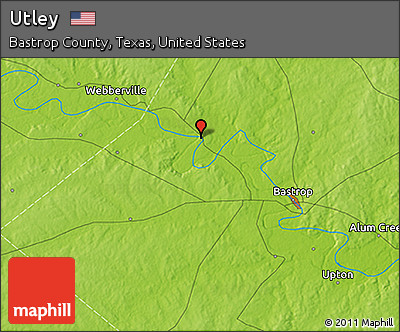 Physical 3D Map of Utley