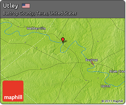 Physical 3D Map of Utley