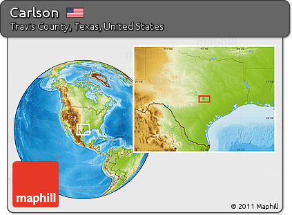 Physical Location Map of Carlson