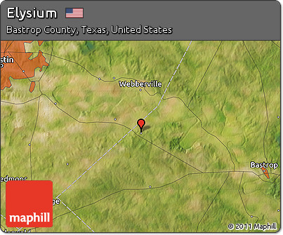 Satellite Map of Elysium