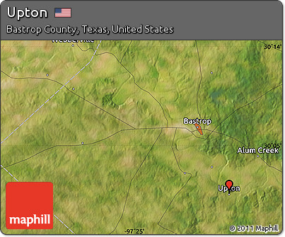 Satellite Map of Upton