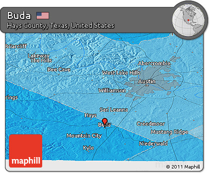 Political Panoramic Map of Buda
