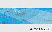 Political Panoramic Map of the area around 30° 13' 46" N, 97° 40' 30" W