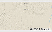 Shaded Relief 3D Map of the area around 30° 42' 29" N, 0° 46' 30" W