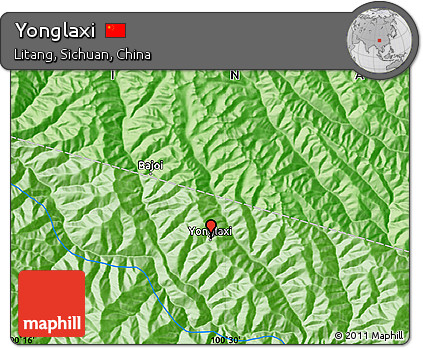 Political Map of Yonglaxi