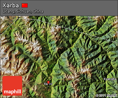 Satellite Map of Xarba