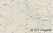 Shaded Relief Map of the area around 30° 42' 29" N, 101° 55' 30" W