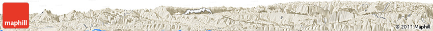 Shaded Relief Horizon Map of Tuxiang