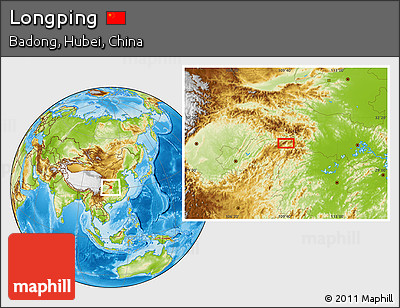 Physical Location Map of Longping