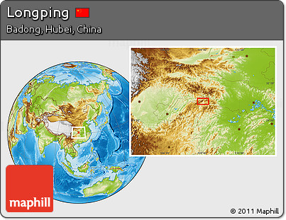 Physical Location Map of Longping