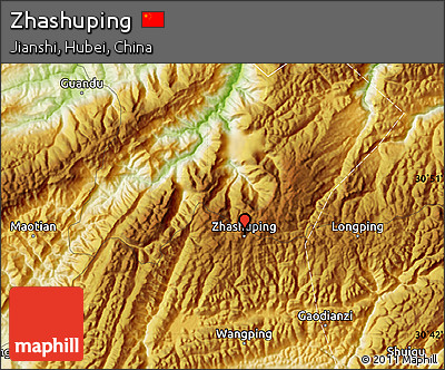 Physical Map of Zhashuping