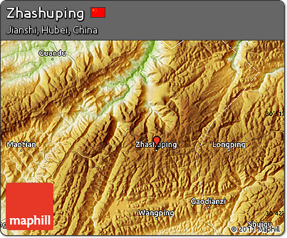 Physical Map of Zhashuping