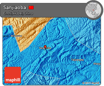 Political Map of Sanjiaoba
