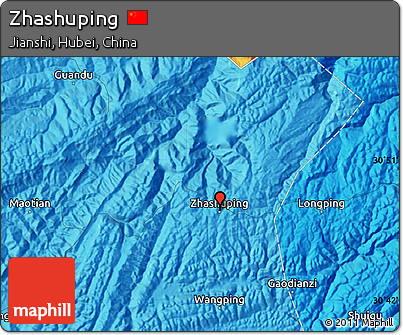 Political Map of Zhashuping
