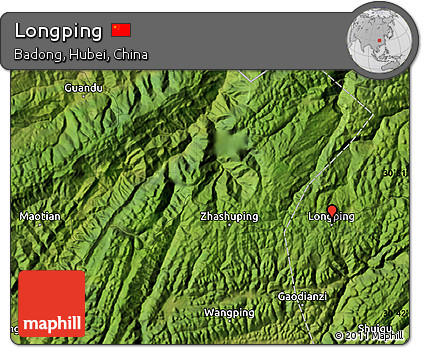 Satellite Map of Longping