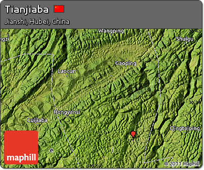 Satellite Map of Tianjiaba
