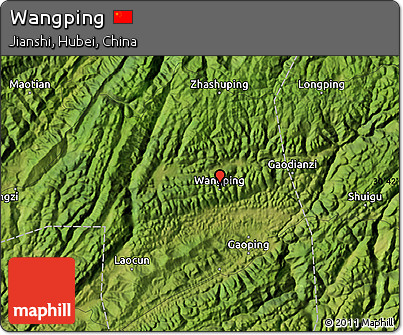 Satellite Map of Wangping