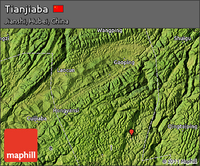 Satellite Map of Tianjiaba