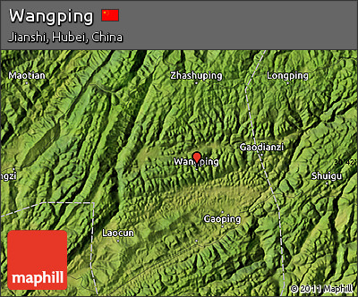Satellite Map of Wangping