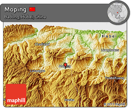 Physical 3D Map of Moping
