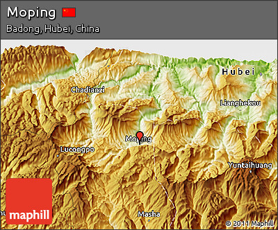 Physical 3D Map of Moping
