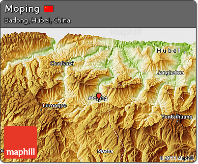 Physical 3D Map of Moping