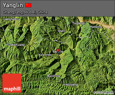 Satellite 3D Map of Yanglin