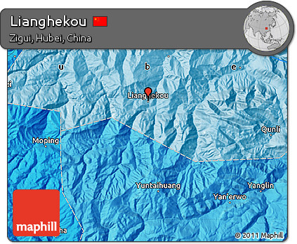 Political Map of Lianghekou